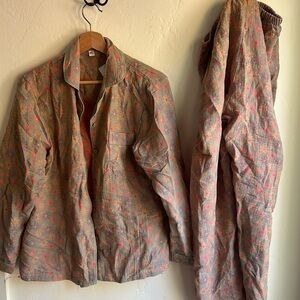 Ownkoti pajama set long sleeve